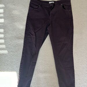 LOFT size 12 mauve jeans